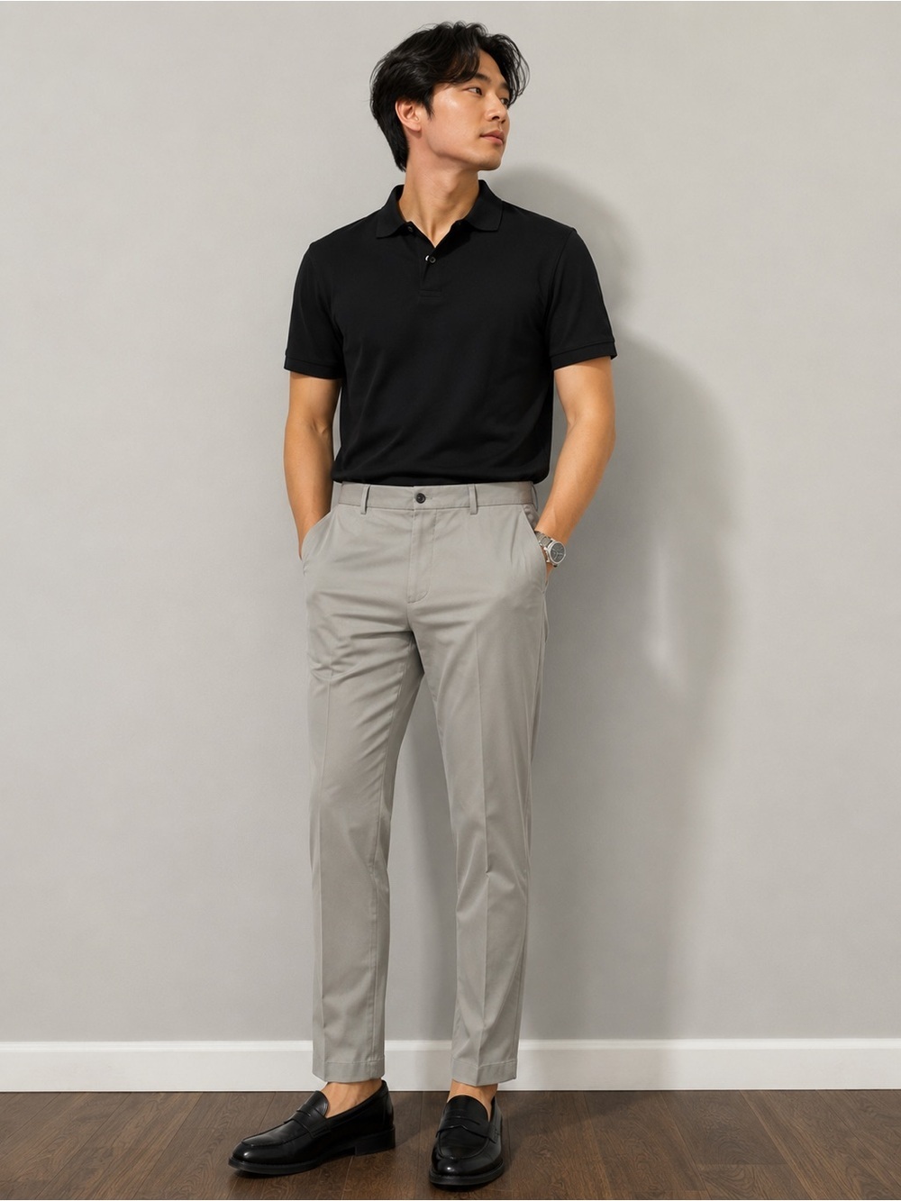 Brooks Brothers Advantage Chino Clark Fit Pants Beige Cotton Dress Casual 38x32